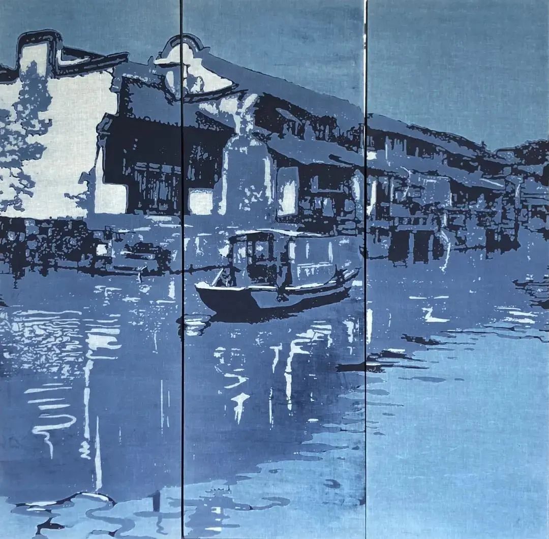 李子柒遇见蓝染，太美了！